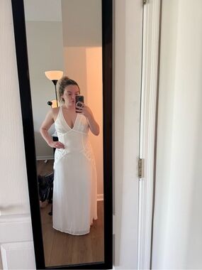 lovely endearment white satin sleeveless backless maxi dress Lulus | Dresses | Lulus Size Medium Chai Jules - Silk Long Women's size:Custom Bust up to 88